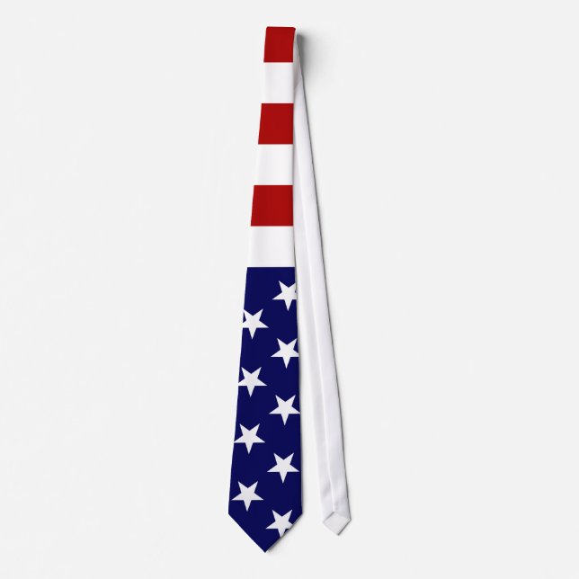 Cravate Le drapeau américain (Devant)