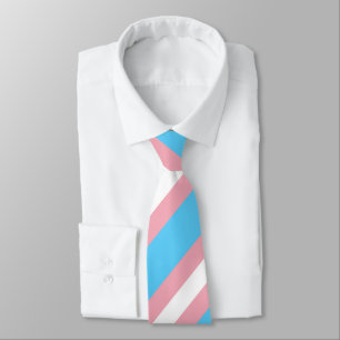 Cravate Le drapeau de fierté de transsexuel colore LGBT