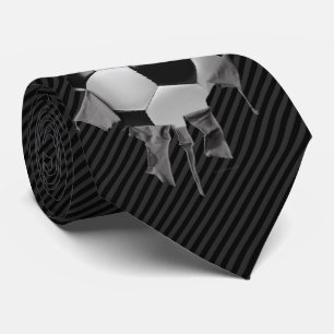 Cravate Le football déchiré