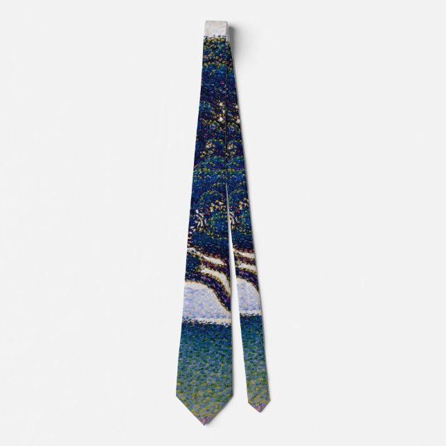 Cravate Le pin Bonaventure - Paul Signac (Devant)
