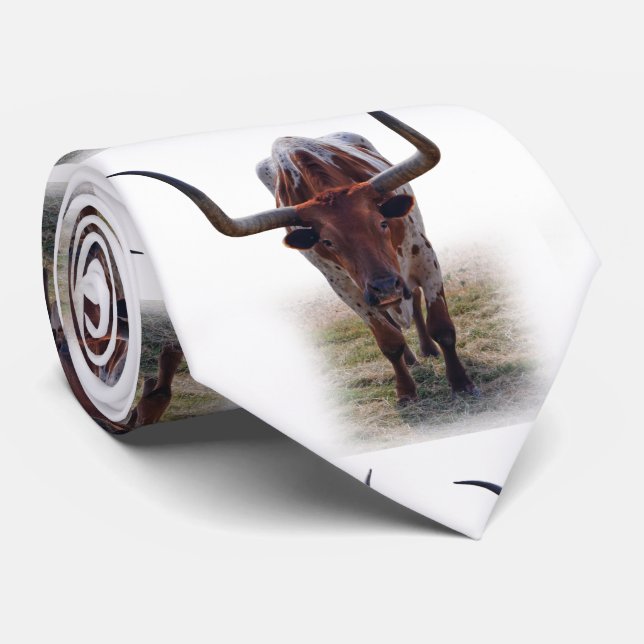 Cravate le Texas Longhorn (Roulé)