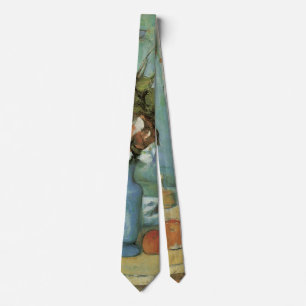 Cravate Le Vase bleu (Fleurs et Fruits) de Paul Cézanne