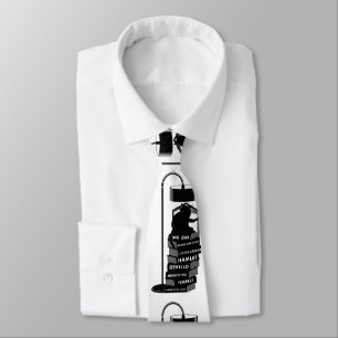 Cravate Lecture De Cute Cat Shakespeare Joue