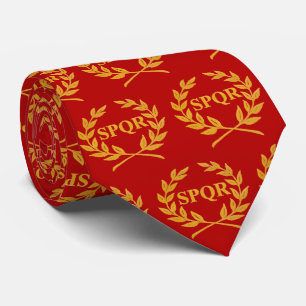 Cravate Légion romaine VARIABLE SPQR d'OPUS - le double a