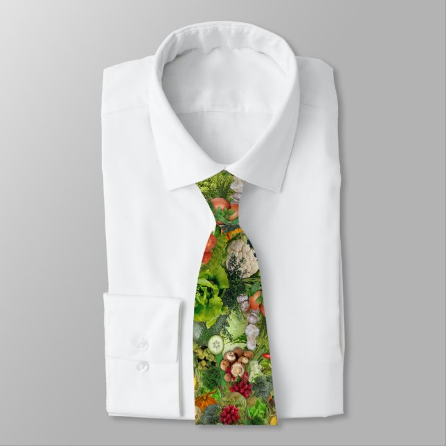 Cravate Légumes (Attaché)
