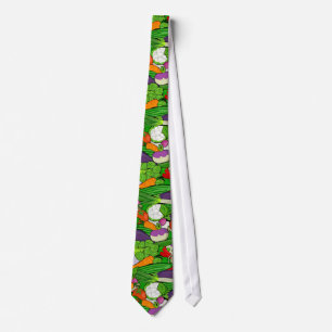 Cravate Légumes mélangés