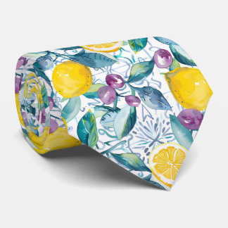 Cravate Lemon Pattern Men's Necktie