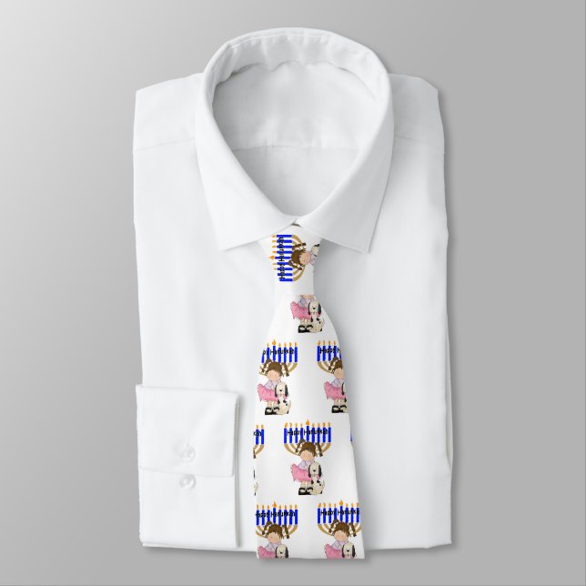 Cravate Les Amis de Hanukkah (Attaché)
