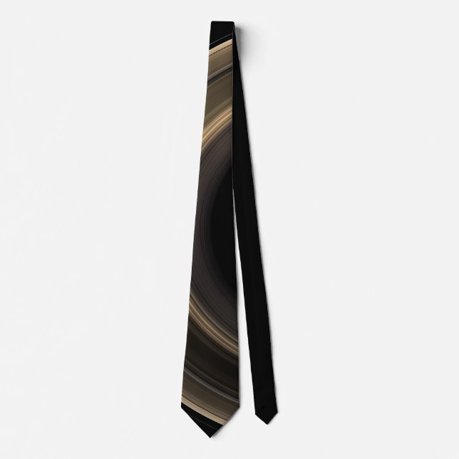 CRAVATE LES ANNEAUX DE SATURN COUVERT TIE (Devant)