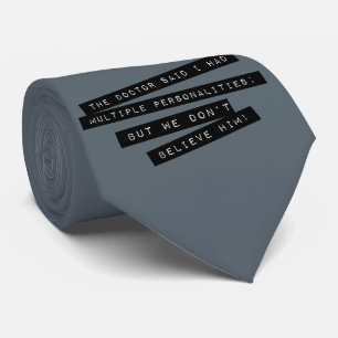 Cravate Les personnalités multiples de ' Have de docteur