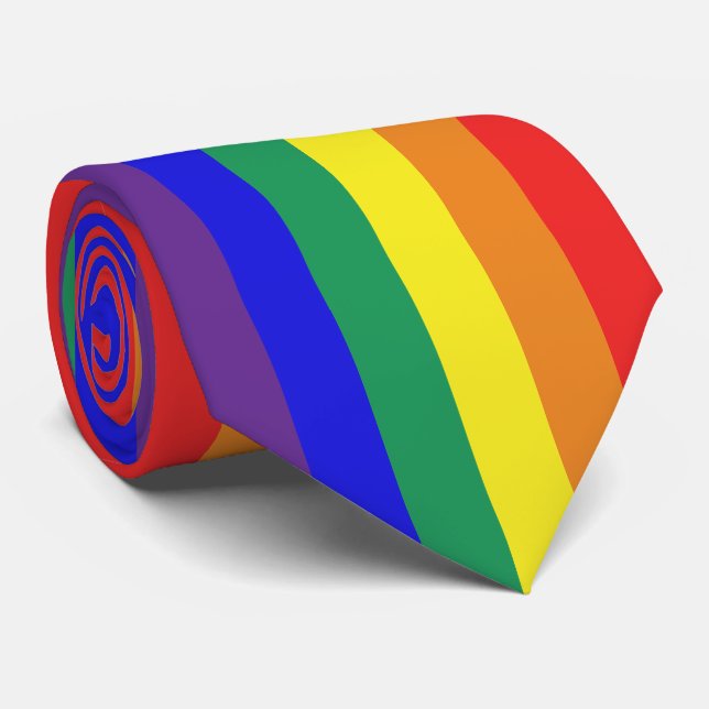 CRAVATE LGBT (Roulé)