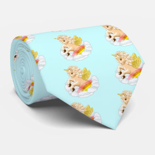 Cravate Licorne Arc-en-Ciel Bébé