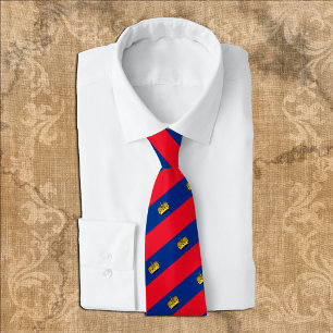 Cravate Liechtenstein Cravates, Mode Drapeau, affaires