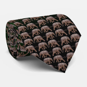 Cravate Lien Baby Elephant Frenzy (Vert/Noir)