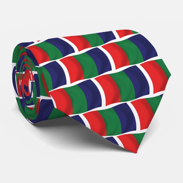 Cravate Lien de drapeau de Mars (Roulé)