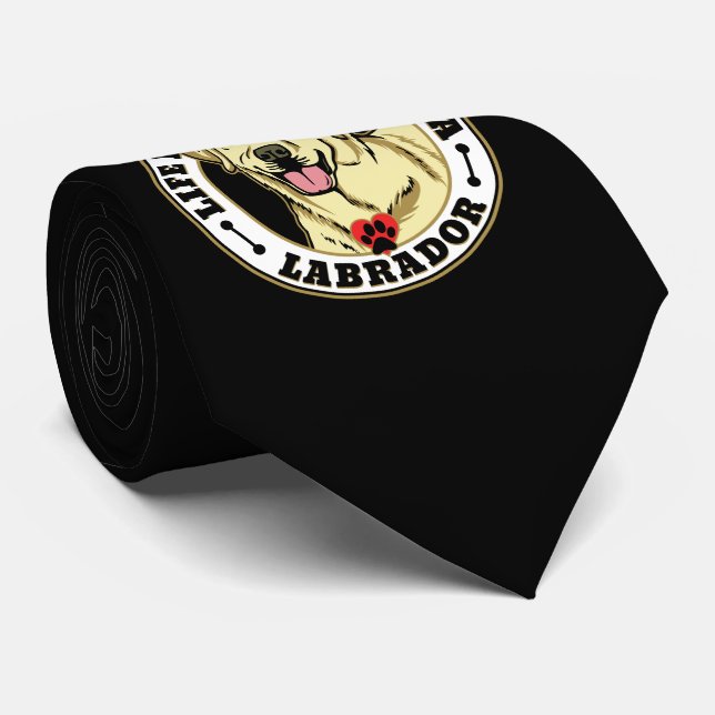 Cravate Life Is Better (Roulé)