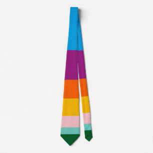 Cravate Lignes colorées