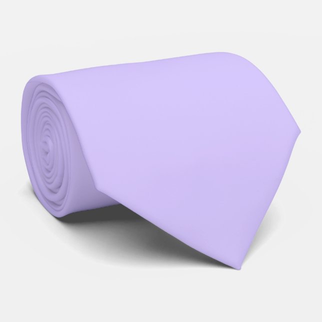Cravate Lilac Dreams Solide Color | Classic Elegant (Roulé)