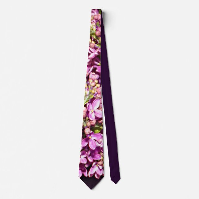 Cravate Lilas du New Hampshire (pourpre) (Devant)