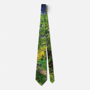 Cravate Lilas par Vincent van Gogh, Fleurs de jardin ancie