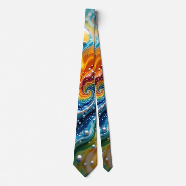 Cravate Liquid Color Necktie (Devant)