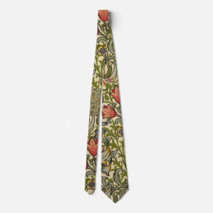Cravate Lis d'or de William Morris