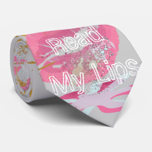 Cravate Lisez mes lèvres