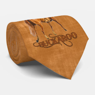Cravate Little Cowboy Buckaroo en Brown occidental
