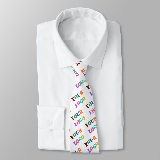 Cravate Logo de l'entreprise sur mesure Promotionnels Crav (Attaché)