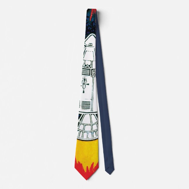 Cravate Logo de patchs de mission Apollo 7 NASA (Devant)