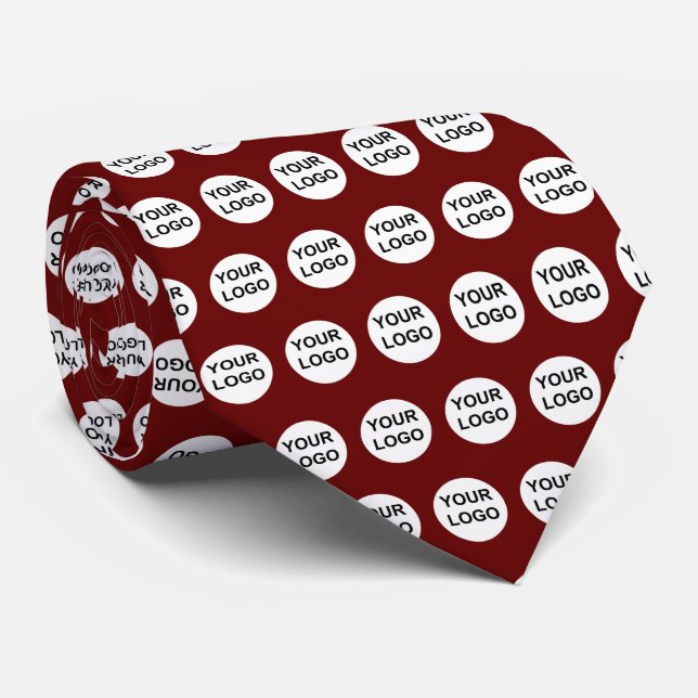 Cravate Logo personnalisé (Roulé)