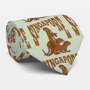 Cravate Loutres de mer