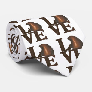 Cravate LOVE Chocolat Drop Valentine's Day Valentine's Cra