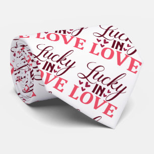 Cravate Lucky In Love Valentine