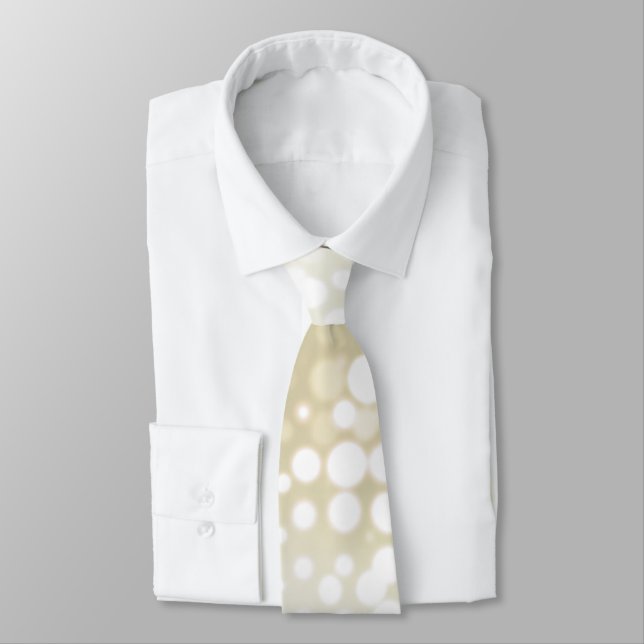 Cravate Lumières blanches (Attaché)