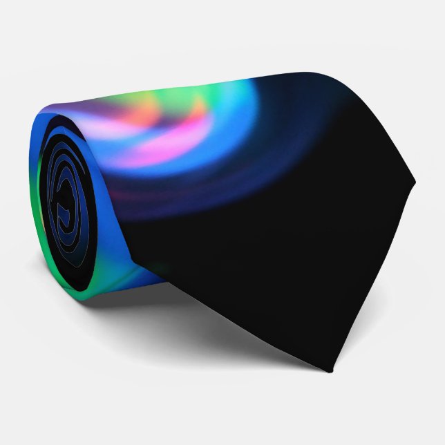 Cravate Lumières de Neon (Roulé)