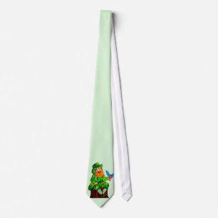 CRAVATE LUTIN HEUREUX ET AMIE FÉE