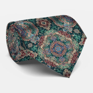 Cravate Luxueux Style de Designer Persan Faux Col de Soi
