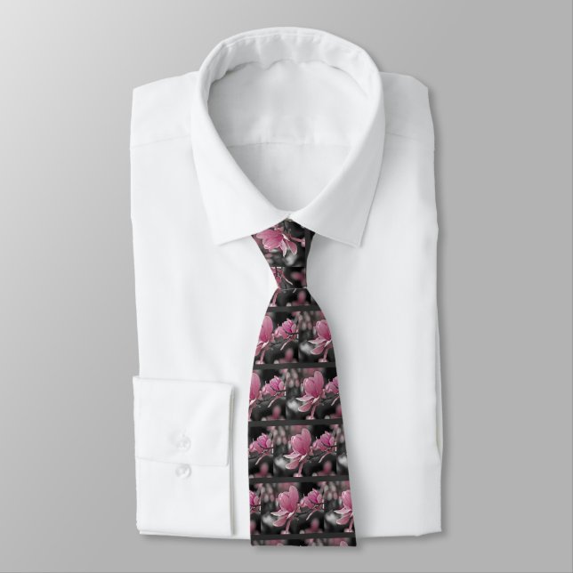 Cravate Magnolia (Attaché)