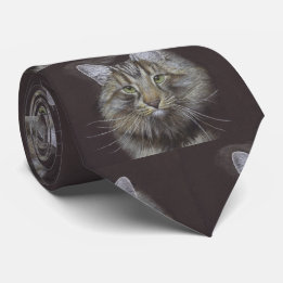 Cravate Maine Coon