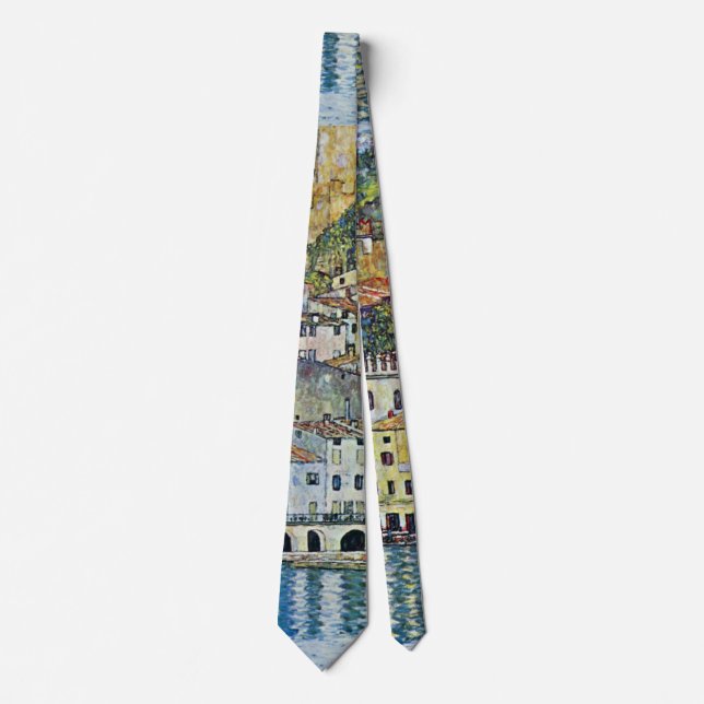 Cravate Malcesine sur le lac de Garde Par Gustav Klimt (Devant)