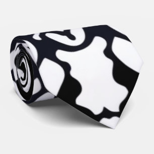 Cravate manadala vecteur d'art géométrique