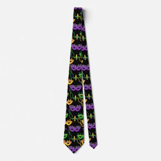 Cravate Mardi Gras Patterned