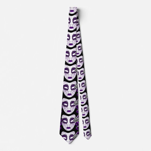 Cravate Mardi Gras Y'all Thunder_Cove (Devant)