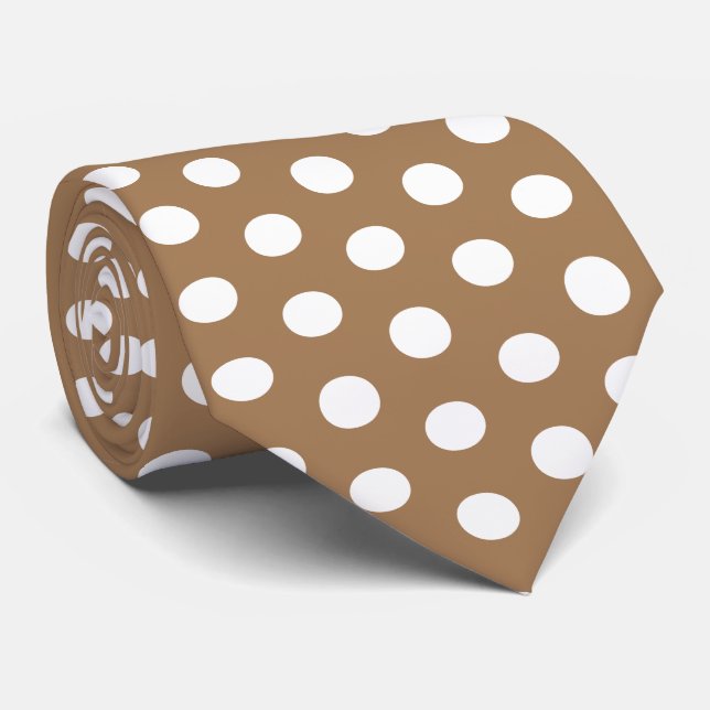 Cravate mariage Brown (Roulé)
