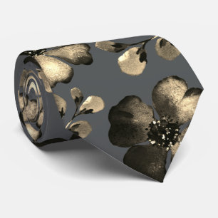 Cravate Mariage couleur Arrière - plan modifiable Gold Pop