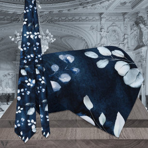 Cravate Mariage de la couleur d'eau de la marine Dusty Blu