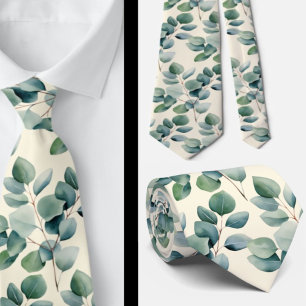 Cravate Mariage Eucalyptus