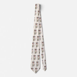 Cravate Mariée victorienne vintage avec Bible Harrison Fis