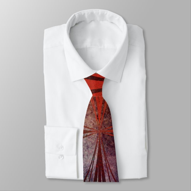 Cravate marron (Attaché)